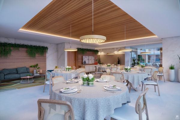 Com 3 quartos com suíte, o Alameda Mata Atlântica possui seis opções de plantas diferenciadas. por Construtora Araguaia/Divulgação