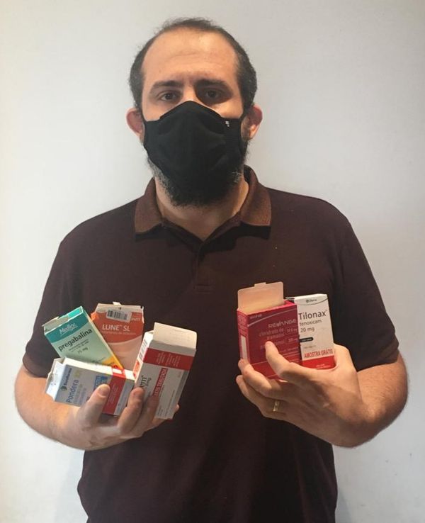 Após ter contraído a Covid-19, o técnico eletricista Jeremias Valandro Zanetti, de 40 anos, ficou sem olfato e paladar por cinco meses.
