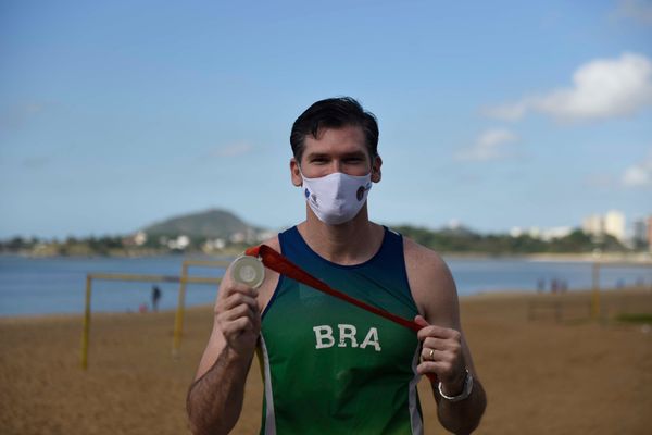 Fábio Luiz, medalhista olímpico do vôlei de praia