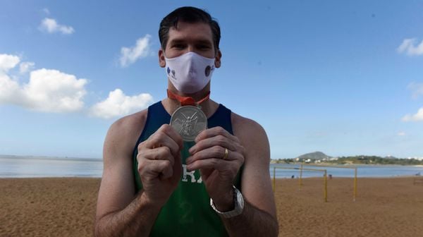 Fábio Luiz, medalhista olímpico do vôlei de praia