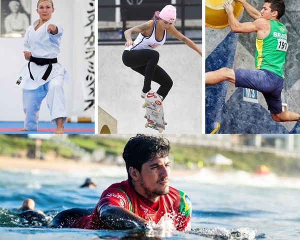 Caratê, skate, escalada e surfe estreiam nos Jogos Olímpicos de Tóquio