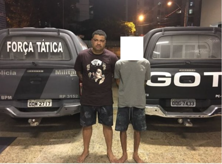 Giovani foi preso em Vitória, em 2017. Crédito: Divulgação