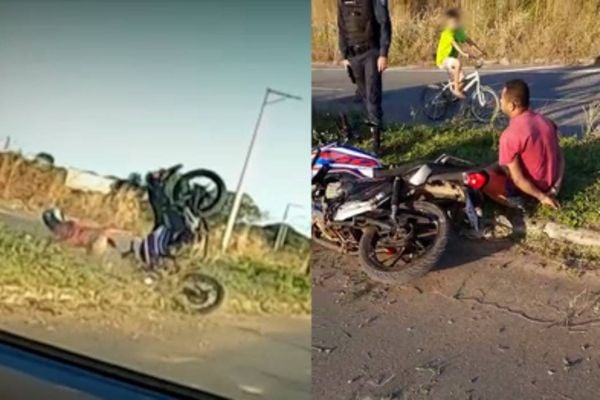 Motociclista foi perseguido e detido na Serra