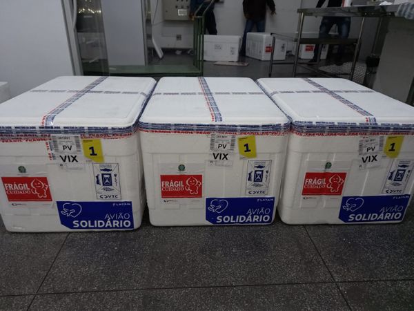 Mais vacinas contra a Covid-19 chegam ao Espírito Santo