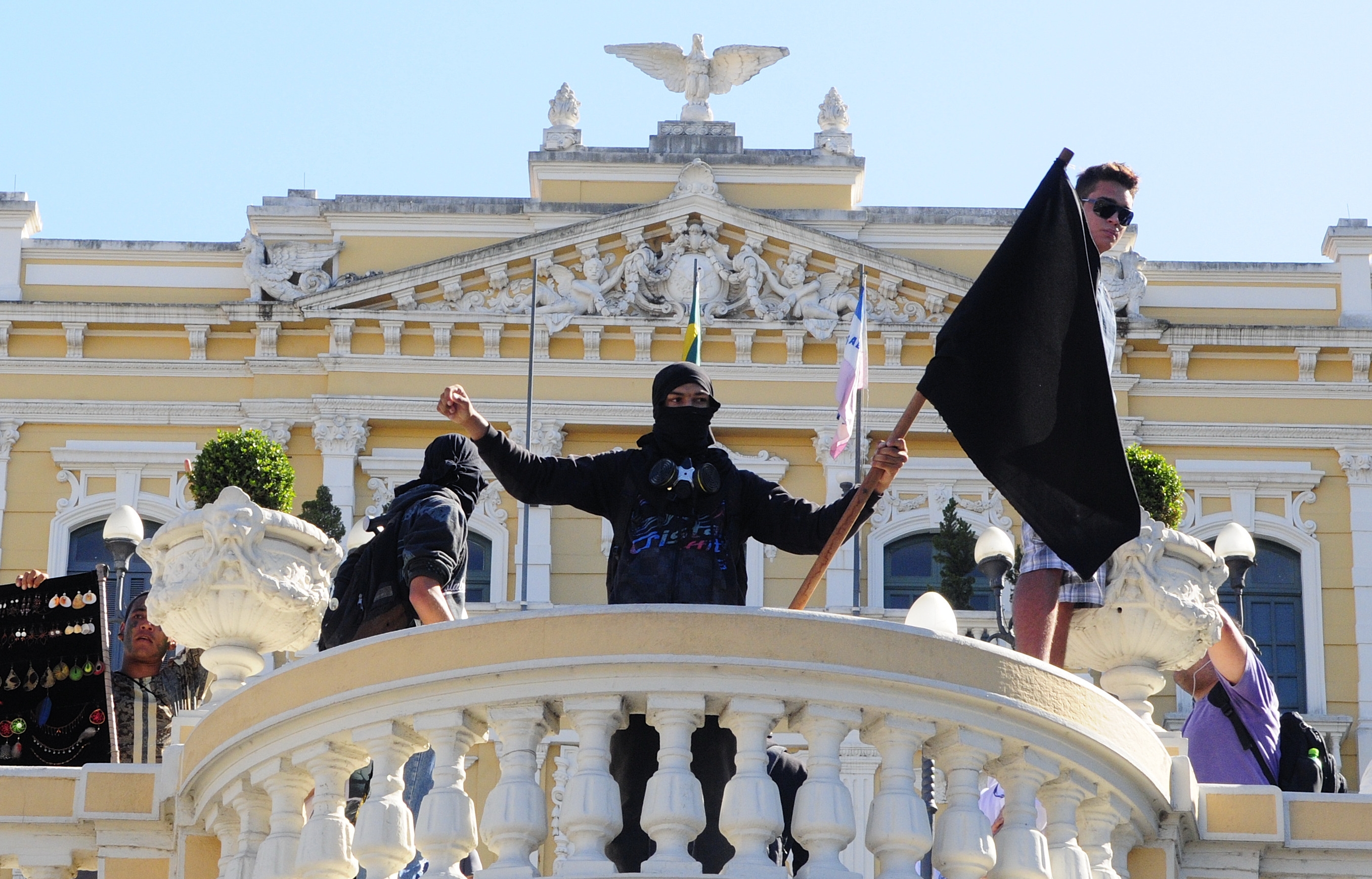 Manifestações de 2013 no Palácio Anchieta