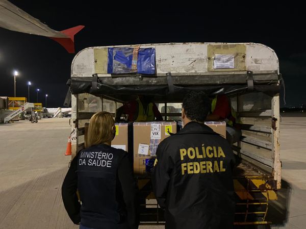 O Espírito Santo recebeu uma remessa com 23.400 doses da vacina da Pfizer contra a Covid-19