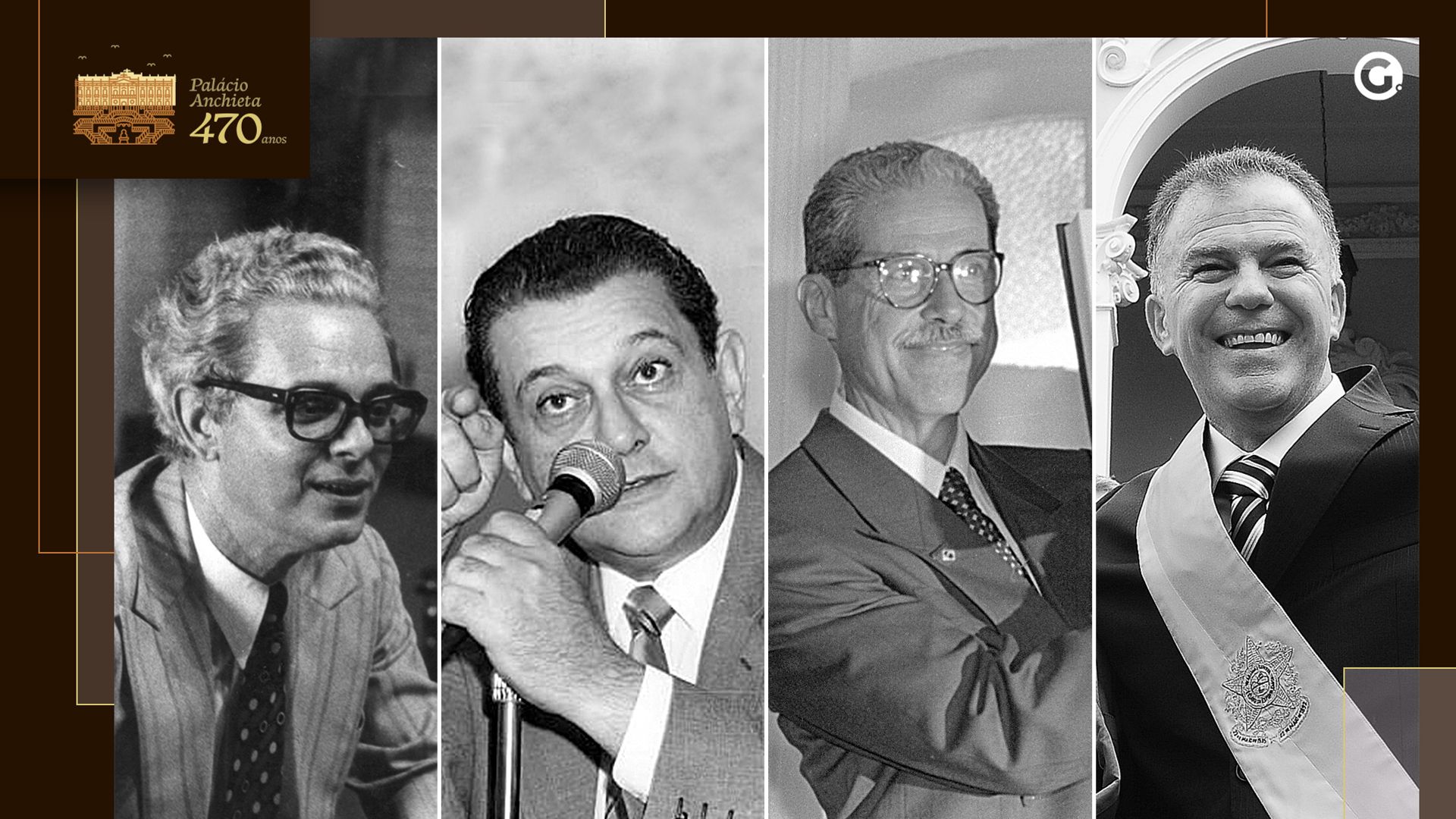 Arthur Gerhardt, Max Mauro, Vitor Buaiz e Renato Casagrande relembram momentos vividos no Palácio Anchieta