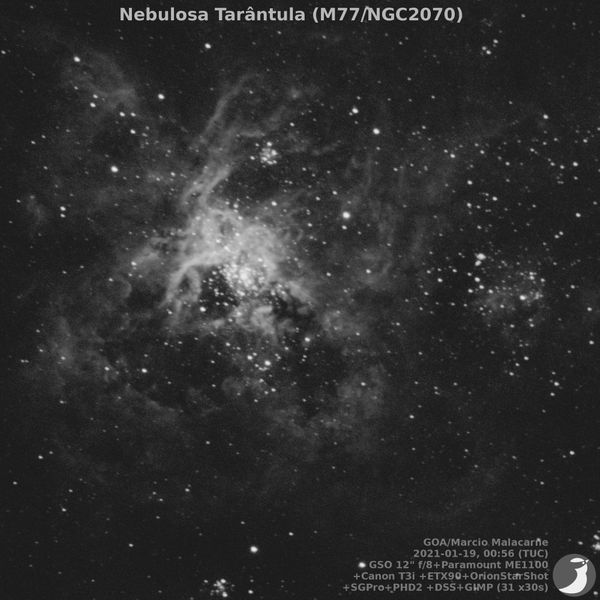 A Ufes vai inaugurar o primeiro telescópio de observação astronômica público do Brasil nesta quinta-feira (22) por Divulgação/GOA