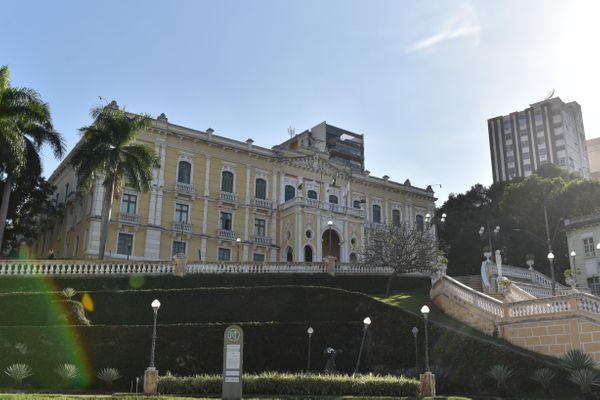 Vista do Palácio Anchieta. Cidade Alta, Vitória. Sede do Governo Estadual.