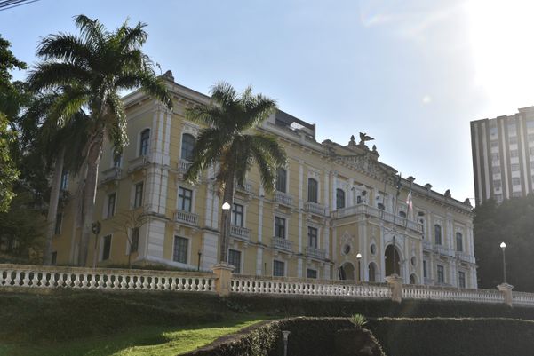 Vista do Palácio Anchieta. Cidade Alta, Vitória. Sede do Governo Estadual.