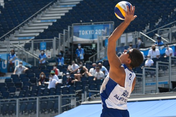 Alison e Álvaro Filho vencem na estreia das Olimpíadas de Tóquio por Vitor Jubini