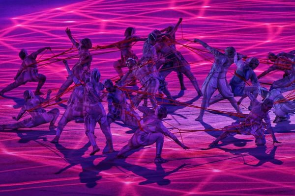 Cerimônia de abertura dos Jogos de Tóquio 2020   por Vitor Jubini  