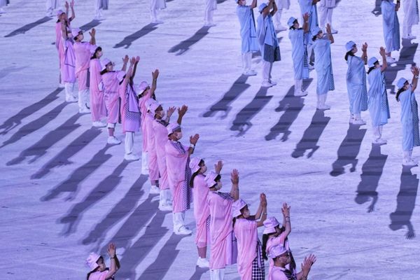 Cerimônia de abertura dos Jogos de Tóquio 2020   por Vitor Jubini  