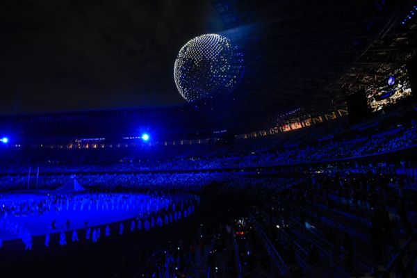 Cerimônia de abertura dos Jogos de Tóquio 2020 por Vitor Jubini