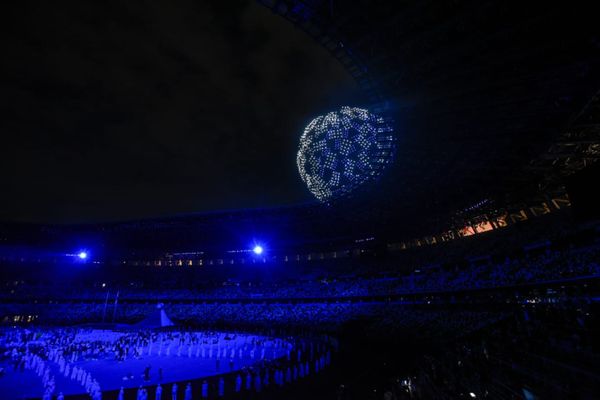 Cerimônia de abertura dos Jogos de Tóquio 2020 por Vitor Jubini