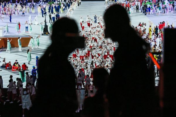 Cerimônia de abertura dos Jogos de Tóquio 2020 por Vitor Jubini