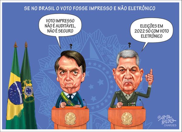 Se no Brasil o voto fosse impresso e não eletrônico