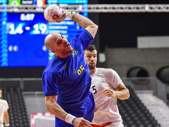 Brasil e França pela segunda rodada do handebol masculino nas Olimpíadas por Vitor Jubini