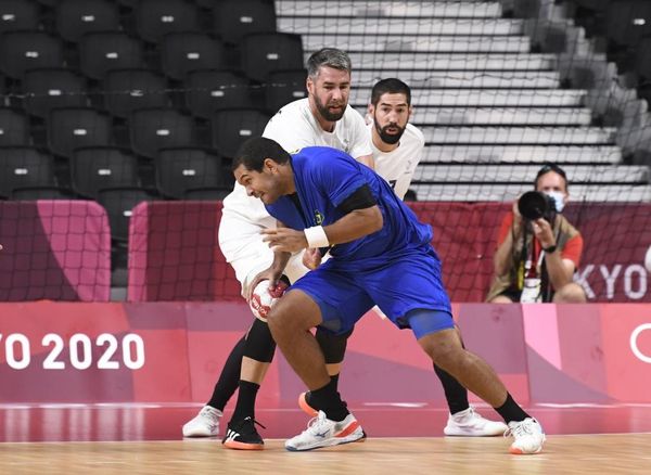 Brasil e França pela segunda rodada do handebol masculino nas Olimpíadas por Vitor Jubini