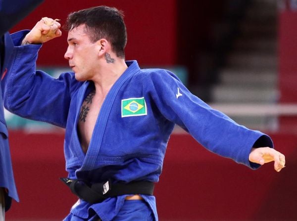 Daniel Cargnin venceu o judoca de Israel e levou a medalha de bronze