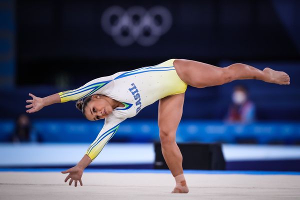 Flavia Saraiva nas Olimpíadas de Tóquio