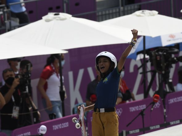 Rayssa Leal comemora conquista resultado na Olimpíada de Tóquio por Vitor Jubini
