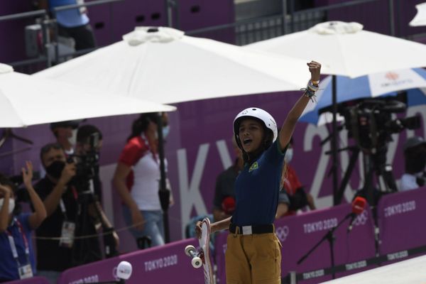 Rayssa Leal, 13 anos, medalha de prata do Brasil na Olimpíada de Tóquio por Vitor Jubini