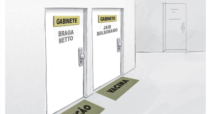 Confira a charge do Amarildo de 28/07/2021