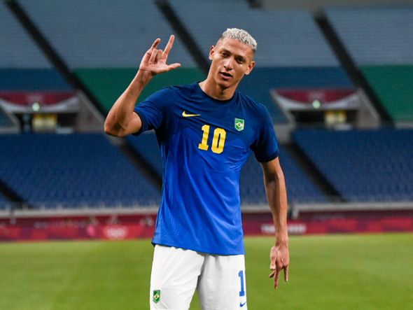 Richarlison marcou o gol que garantiu a vitória do Brasil sobre a Arábia Saudita por Vitor Jubini