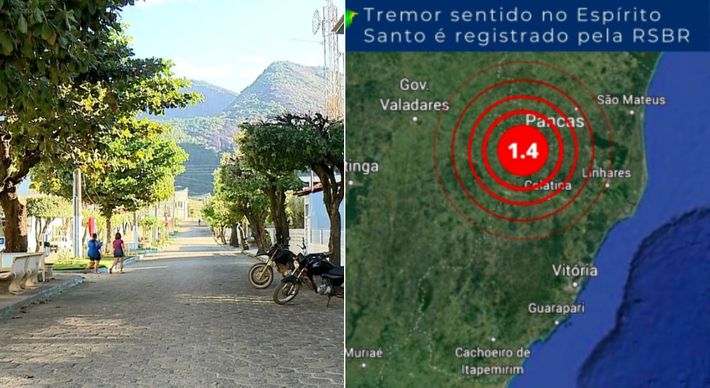 Pancas tem despertado interesse de pesquisadores; especialista da Ufes analisou tremores que atingiram a região e destacou que no município existe uma particularidade geológica importante ligada a Colatina