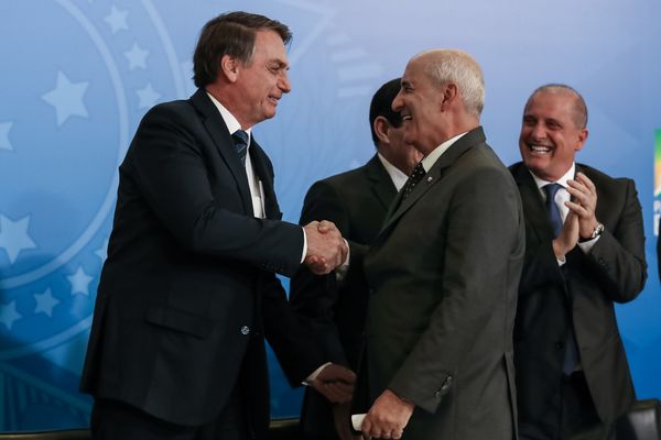Jair Bolsonaro e general Luiz Eduardo Ramos