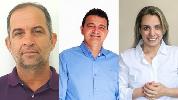 Antônio José (Republicanos), Claudio Boa Fruta (DEM) e Fernanda Milanese (Solidariedade) concorrem na eleição de Boa Esperança