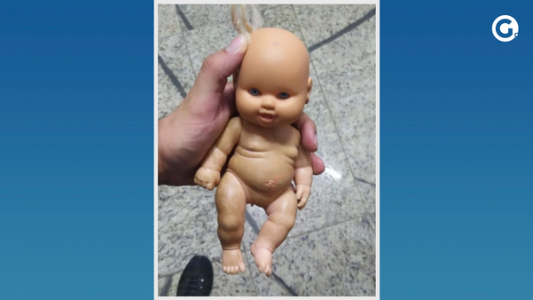 Mãe e filho são presos após PM encontrar drogas dentro de boneca