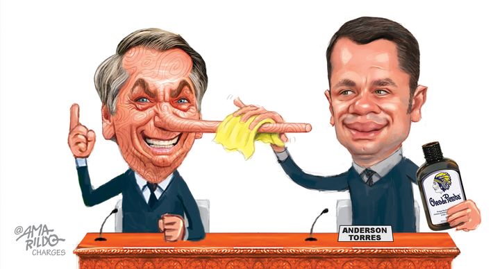 Confira a charge do Amarildo de 01/08/2021