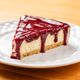 Cheesecake com calda de frutas vermelhas da cafeteria Coffeetown Praia da Costa