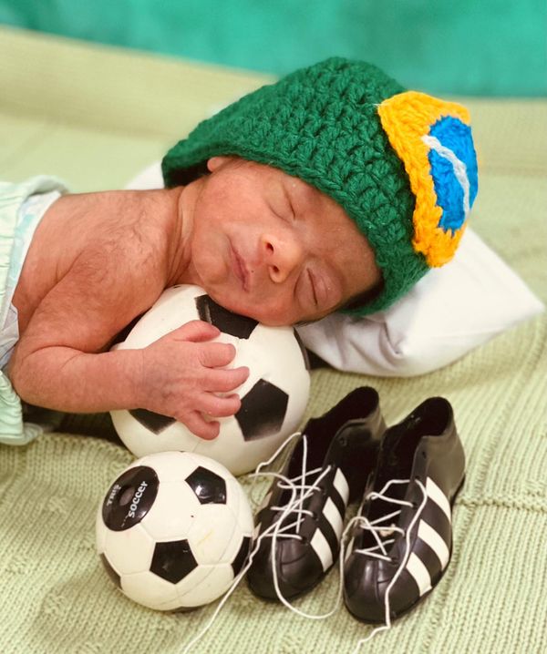 Bebês de UTI se fantasiam para lembrar Olímpiadas por Hospital e Maternidade São José / Divulgação 