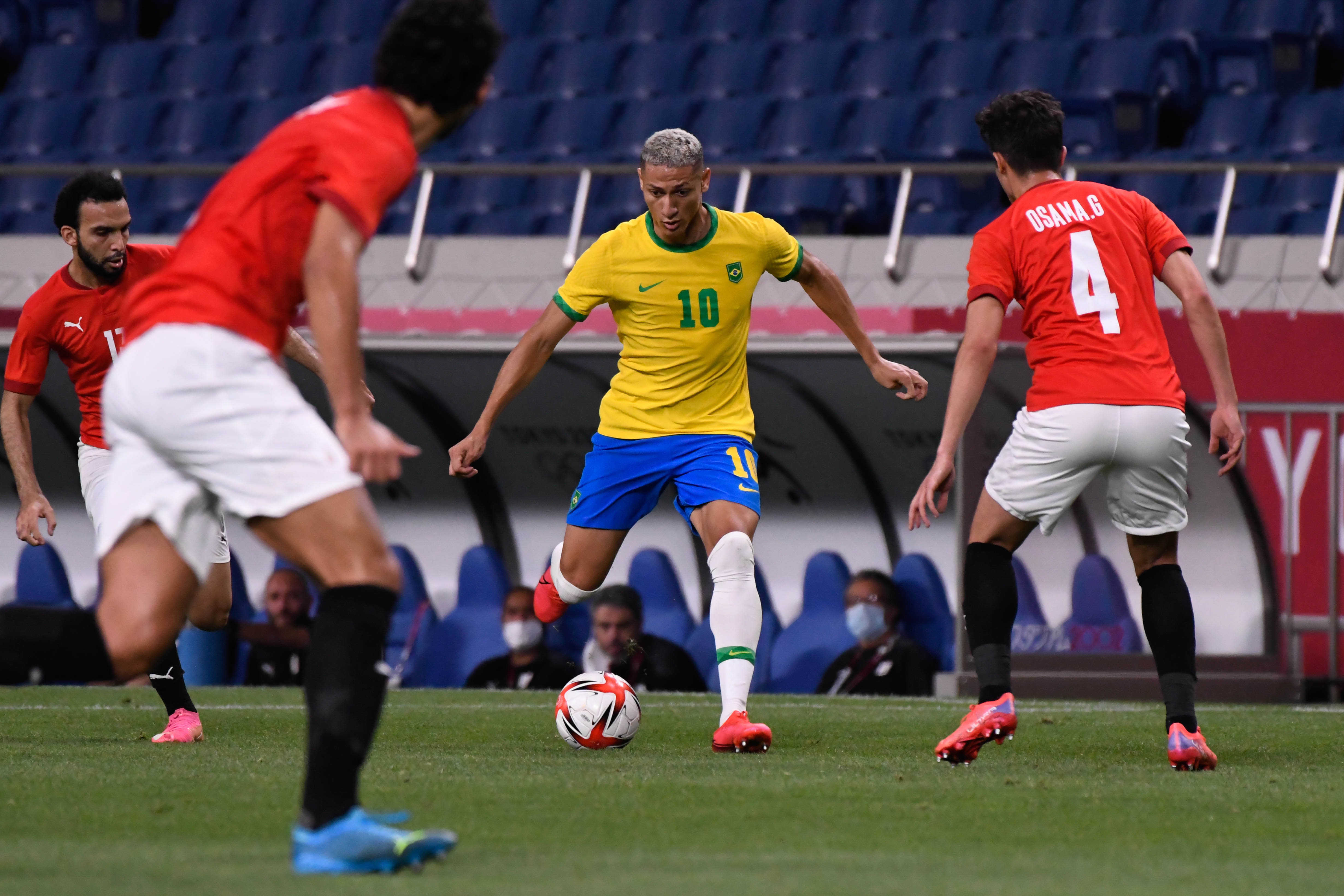 Brasil vence o Egito e se classifica para a semifinal das Olimpíadas