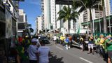 Concentração de manifestantes em Vila Velha: protesto por voto impresso(Carlos Alberto Silva)