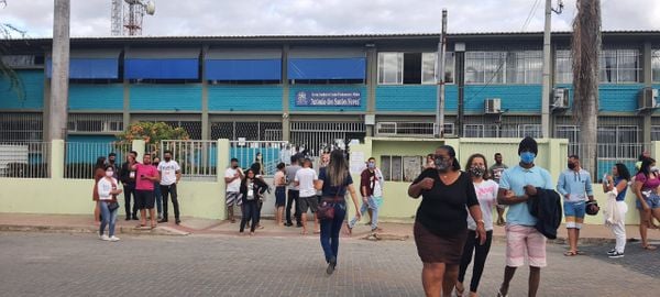 Escola Estadual Antônio dos Santos Neves, maior local de votação de Boa Esperança