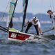 Imagem - Sem vento em Tóquio, regata decisiva de Martine e Kahena na vela é adiada