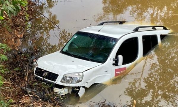 Acidente com veículo da prefeitura de Jaguaré 