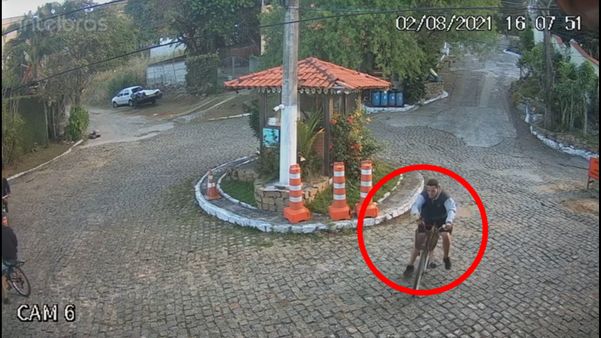 Ciclista se acidenta em Vila Velha