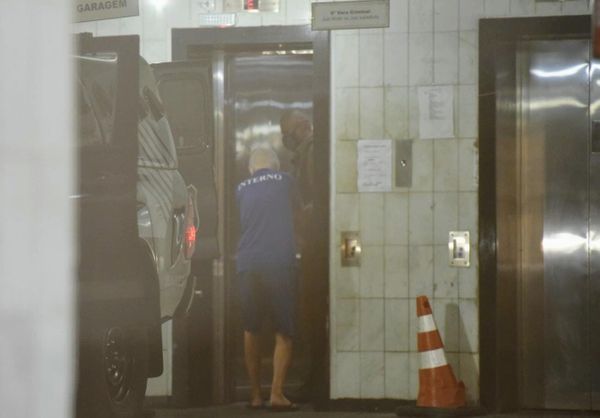 Marcos Venicio Moreira Andrade chegou ao Fórum Criminal, no Centro de Vitória, na manhã desta terça (3) por Carlos Alberto Silva