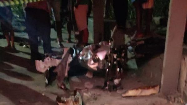 O acidente, que aconteceu no trevo de Jacarandá, envolveu um outro carro. A condutora não se feriu