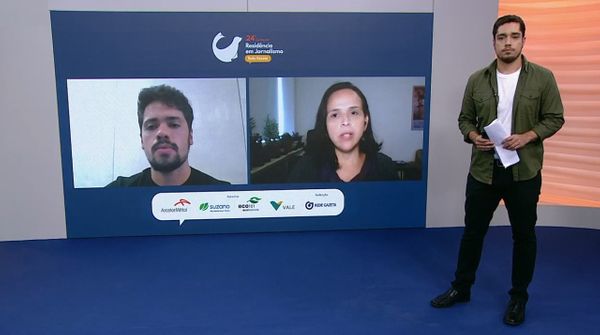Carolina Morand e Murilo Busolin opinaram sobre posicionamento virtual no lançamento do 24º Curso de Residência da Rede Gazeta