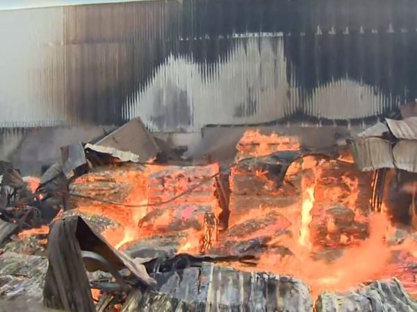 Incêndio na Serra