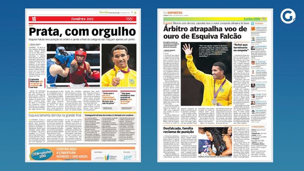 Esquiva Falcão conquistou a prata no boxe em Londres 2012