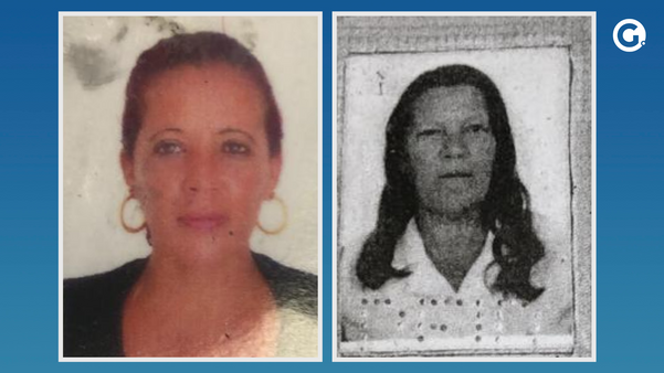Lindaura Vieira de Souza, de 49 anos, e a mãe Luzia Eccel Vieira, de 76 anos