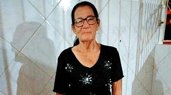 Luzia Eccel Vieira, de 76 anos, foi morta em Baixo Guandi
