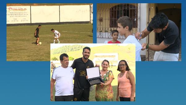 O zagueiro Luan foi campeão olímpico em 2016